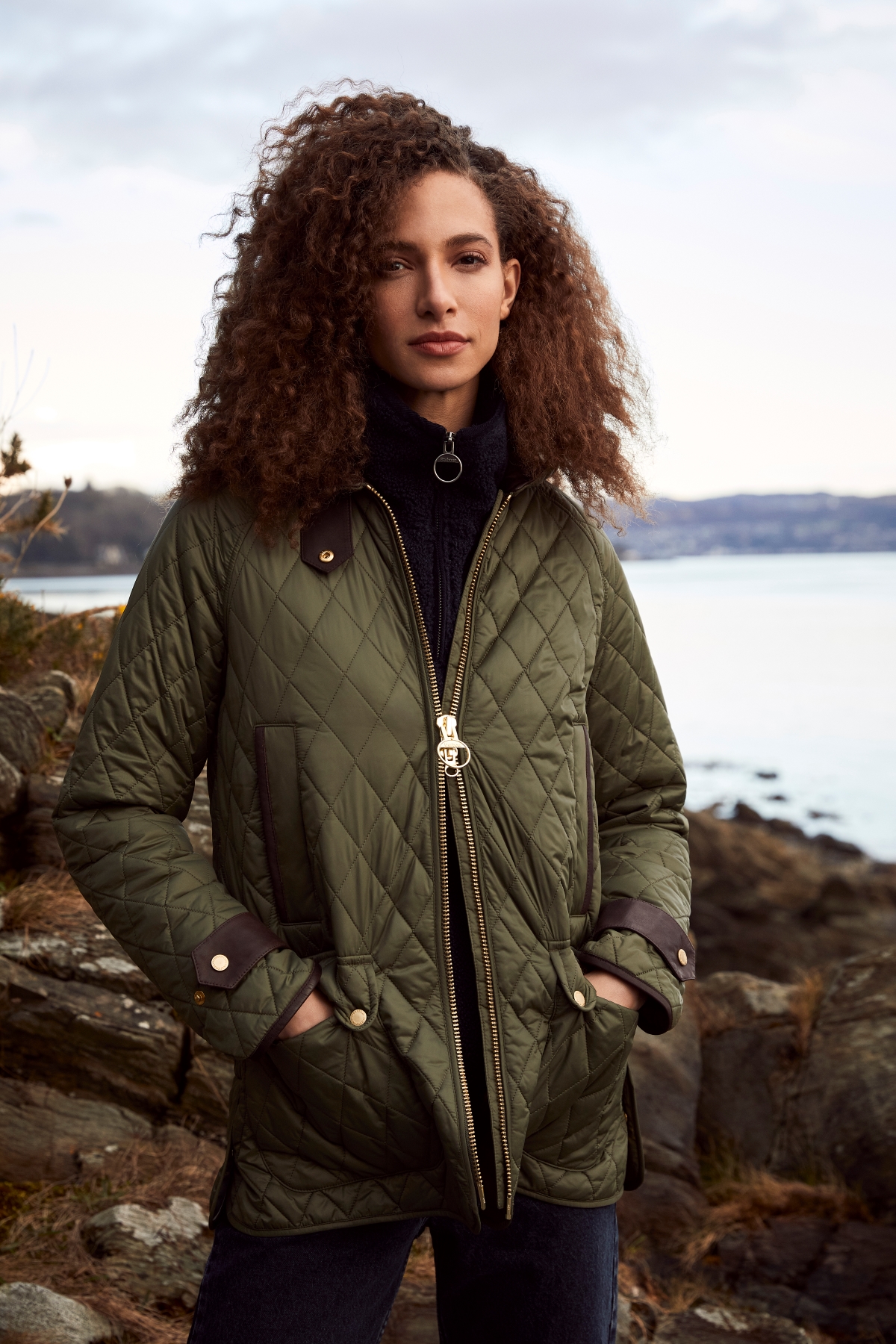 Barbour jacka cheap dam outlet